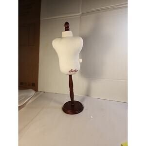 Sophia's 16" Doll Dress Form Mannequin Clothes Display Soft Plush Form Wood